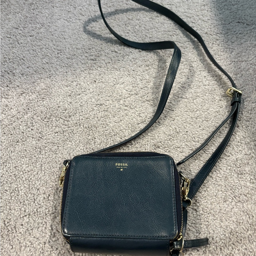 Fossil Women's Navy Crossbody Bag